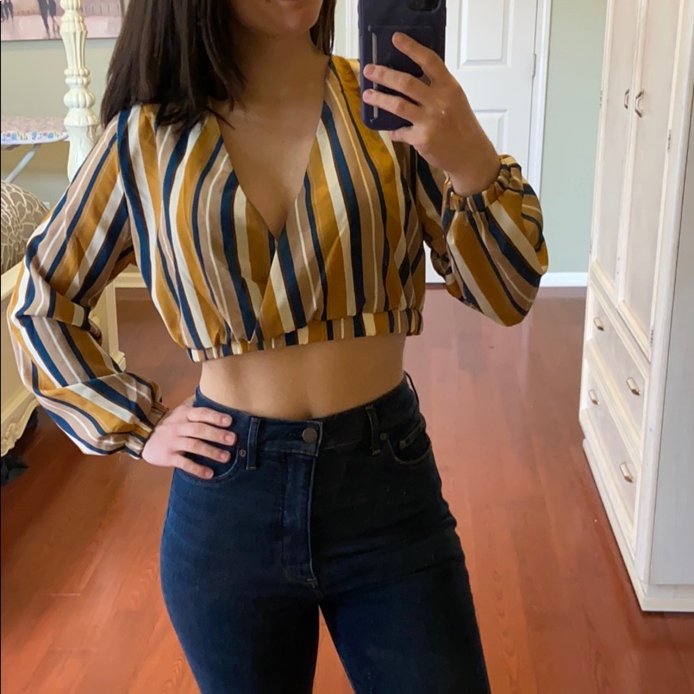 SHEIN going out crop top